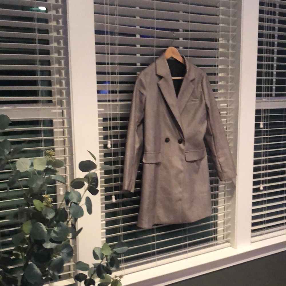 Vintage gray blazer